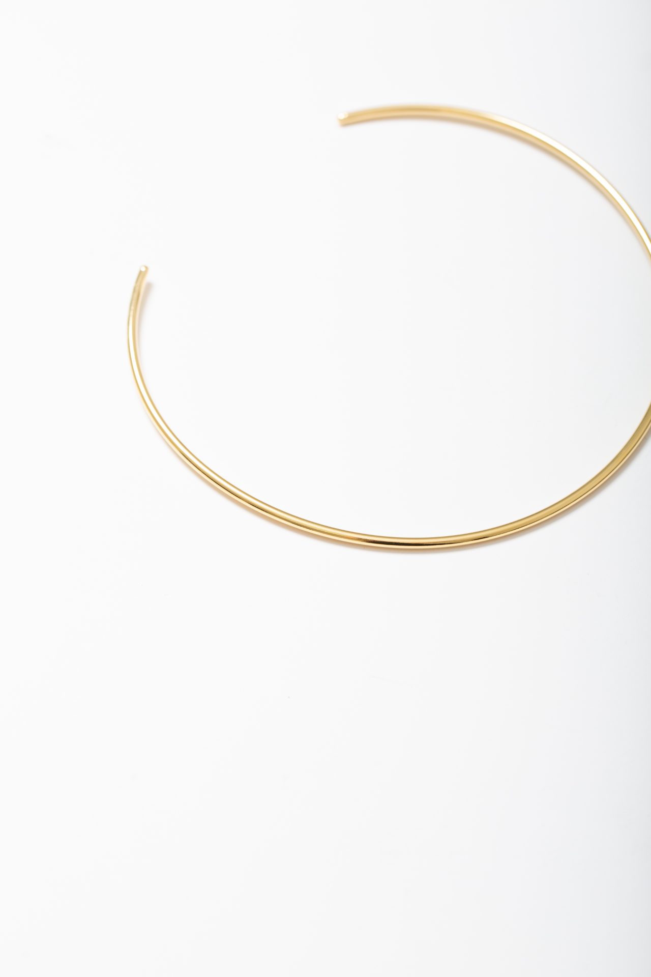 CHOKER ARO LISO REDONDO